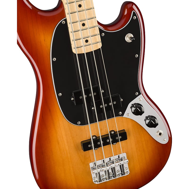 Fender Player Mustang Bass PJ - Sienna Sunburst image 1