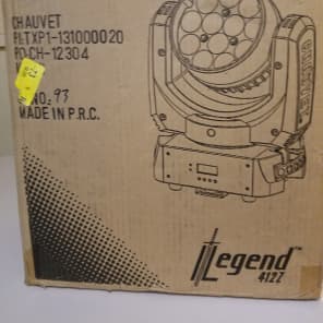 Chauvet Legend 412Z RGBW DMX LED Zoom Wash Light
