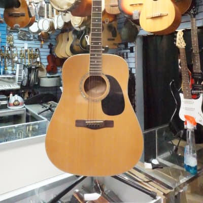 Mitchell MD-100 Dreadnought Natural Guitar image 1