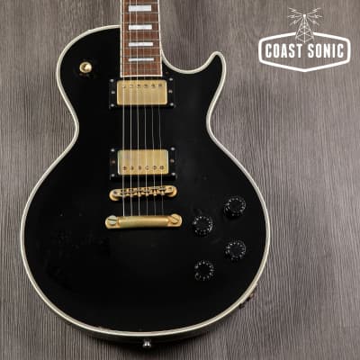 1990 Orville LPC-75 White Les Paul Custom Electric Guitar