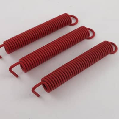 Floyd Rose Noiseless Tremolo Springs Set of 3 Red High Tension