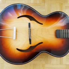 HÜTTL Archtop ~1959 Germany - much like Hofner  FREE SHIPPING TO THE USA image 1