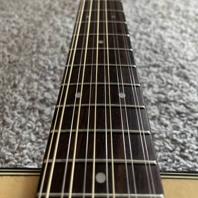 Fender Santa Maria California Series Natural 1988-1992 12-String Acoustic Guitar image 7