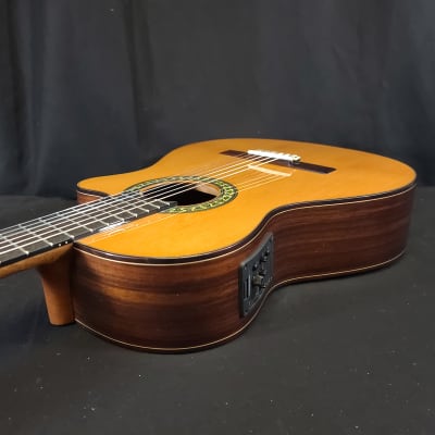Alhambra 5P-CW-E1 Cutaway Acoustic Electric Classical Guitar w/Gig Bag image 10