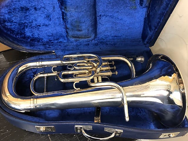 B H Besson Sovereign Round Globe Stamp Euphonium Reverb