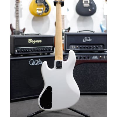 Alleva Coppolo LM5 Deluxe(Ash Body) White w/Matching Headstock image 7