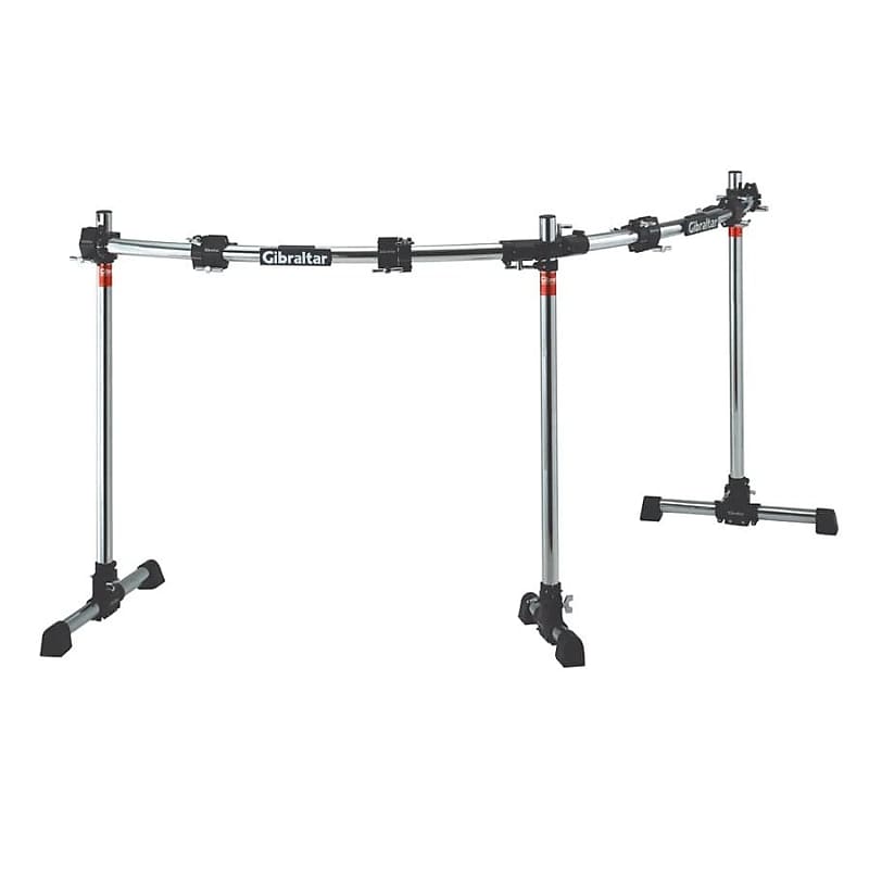 Gibraltar Road Series Double Bass Curved Rack Bar image 1