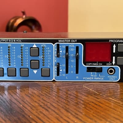 SR&D Rockman XPRa Multi-Effects Processor - Low-Noise Model of XPR - Built in 1991 with MIDI Pedal image 4