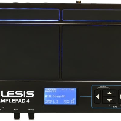 Alesis SamplePad 4 Compact 4-Pad Percussion and Sample