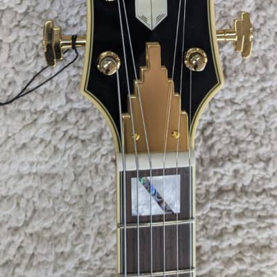 D'Angelico Excel DC Semi Hollow Guitar w/Case, Vintage Natural, DAEDCVNATGS image 5