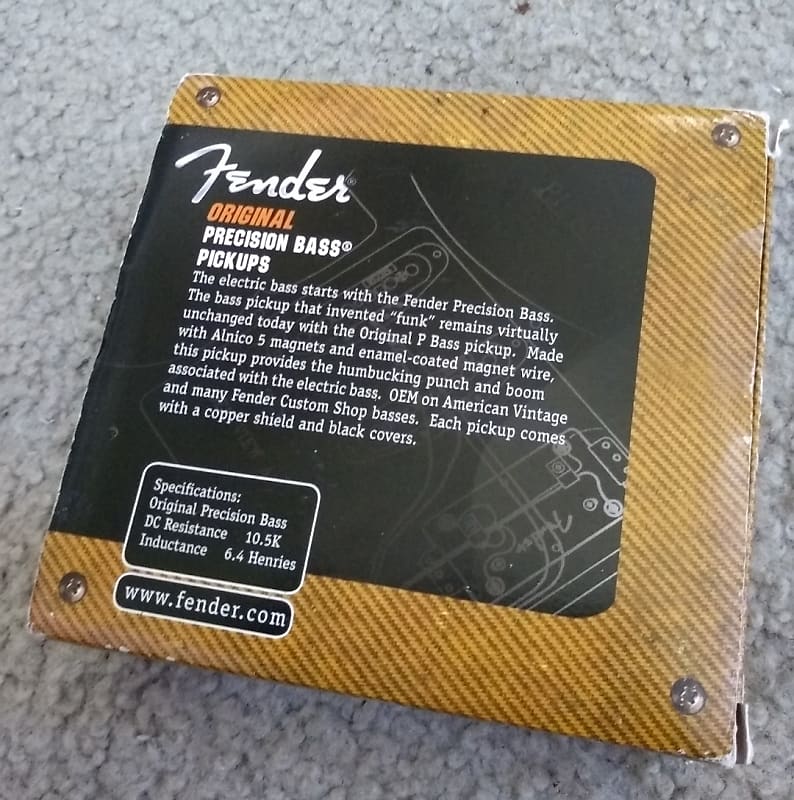 50s ホビー・楽器・アート Fender Original Precision Bass ピックアップ
