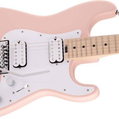 Pro-Mod So-Cal Style 1 HH FR M, Maple Fingerboard, Satin Shell Pink image 1