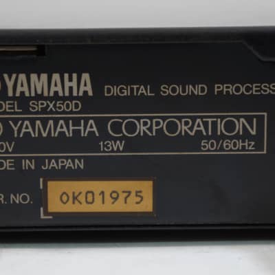 YAMAHA SPX50D Digital Effects Sound Processor Worldwide Shipment image 12