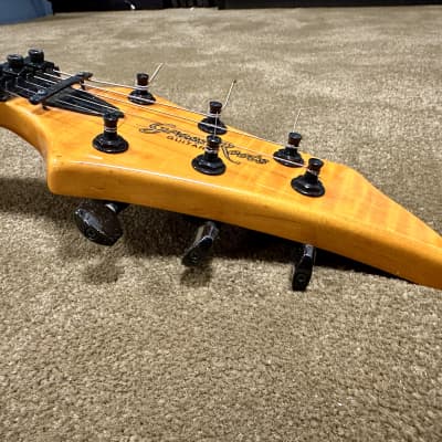 ESP GrassRoots G-FR-58GT Forest w/Sustainer - See-Thru Lemon