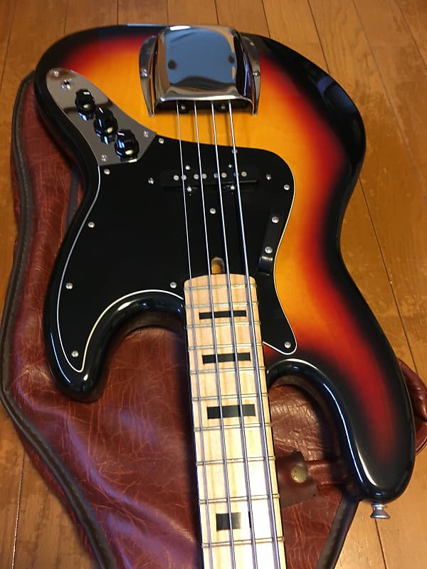 Heartman Japan vintage Bass guitar 70s Sunburst all original