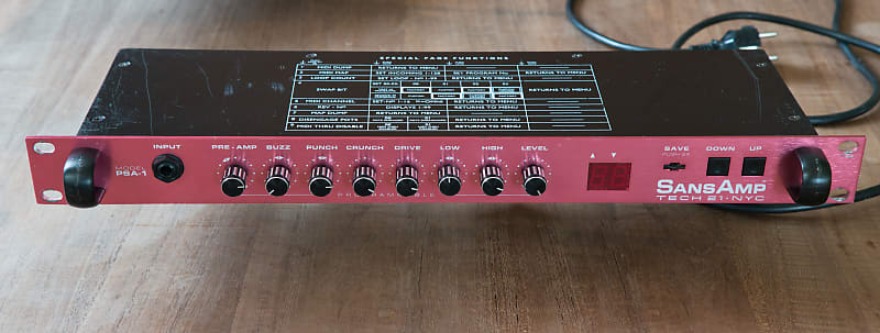 Tech 21 PSA-1.1 Sansamp Rackmount Amp Simulator