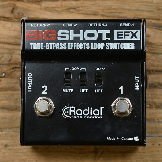 Radial BigShot EFX True-Bypass Effects Loop image 2