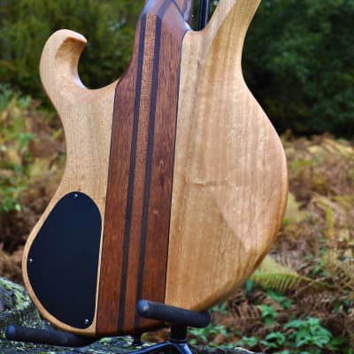 Manton Customs Ascendant 5 String Bass - African Rosewood, Nordstrand Sting Ray Pickup image 8