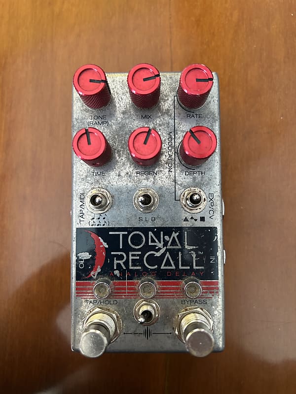 Chase Bliss Audio Tonal Recall V2 Red Knob Mod Analog Delay
