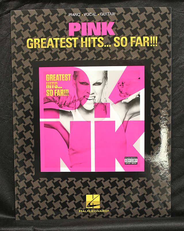 Pink Greatest Hits So Far!!! PVG Songbook Reverb
