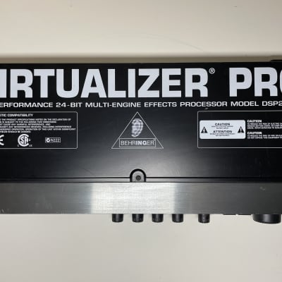 Behringer Virtualizer Pro DSP2024P 24-Bit Multi-Engine Effects 