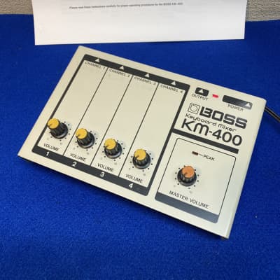 Boss KM-400 Keyboard Mixer ミキサー Boss Keyboard Mixer KM-400 Made In Japan | eBay
