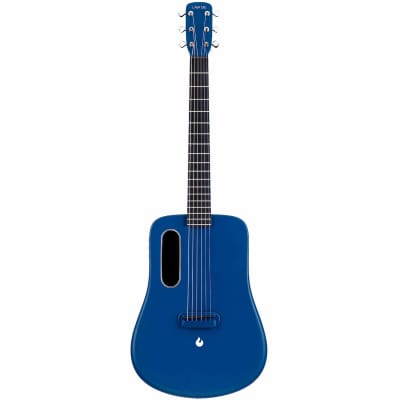 Lava Me 2 Air Sonic Freeboost High Quality Carbon Fiber Ballad Travel Blue Acoustic Guitar for sale