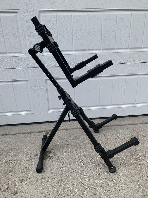 QuikLok BS625 Dual Amp/ Head+Cab Stand Reverb