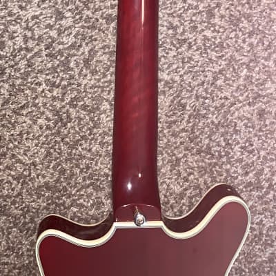 Burns Brian May electric guitar cherry red image 8