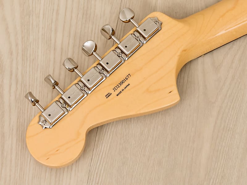 2023 Fender Heritage 60s Jazzmaster Gold Guard Blonde Nitro Lacquer, Japan  MIJ