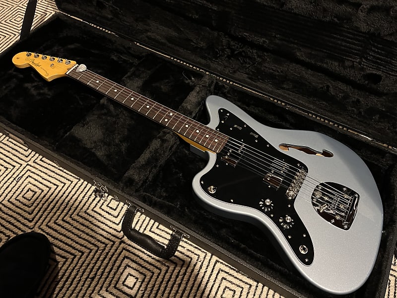 Lefty Fender Jazzmaster semihollow body Reverb