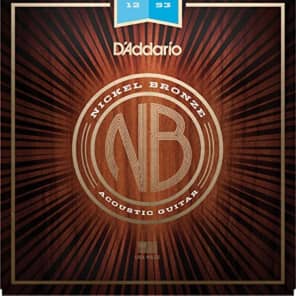 D'Addario Nickel Bronze Acoustic Guitar Strings, Light, NB1253 image 4