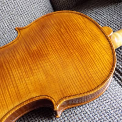Handmade Soloist level Violin, 2022 Dark Brown, Built in USA by Crow Creek Fiddles image 16