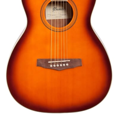 Ibanez PN15 Parlor Acoustic Guitar Brown Sunburst image 3