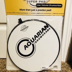 Aquarian 12" Super-Pad Sound Dampening Practice Pad