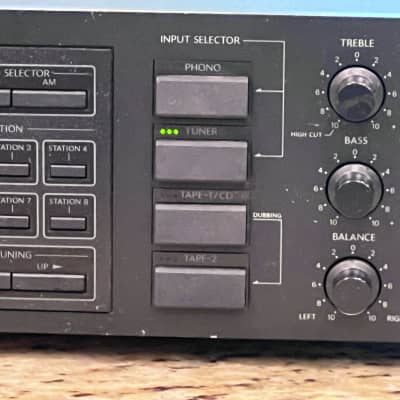 Onkyo TX-25 Quartz Synthesized Tuner Mid 80's - Black | Reverb