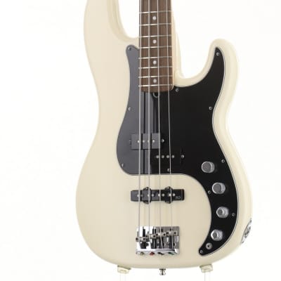 Fender American Deluxe Precision Bass N3 Olympic White Rosewood Fingerboard [SN US1131206] [11/27] for sale