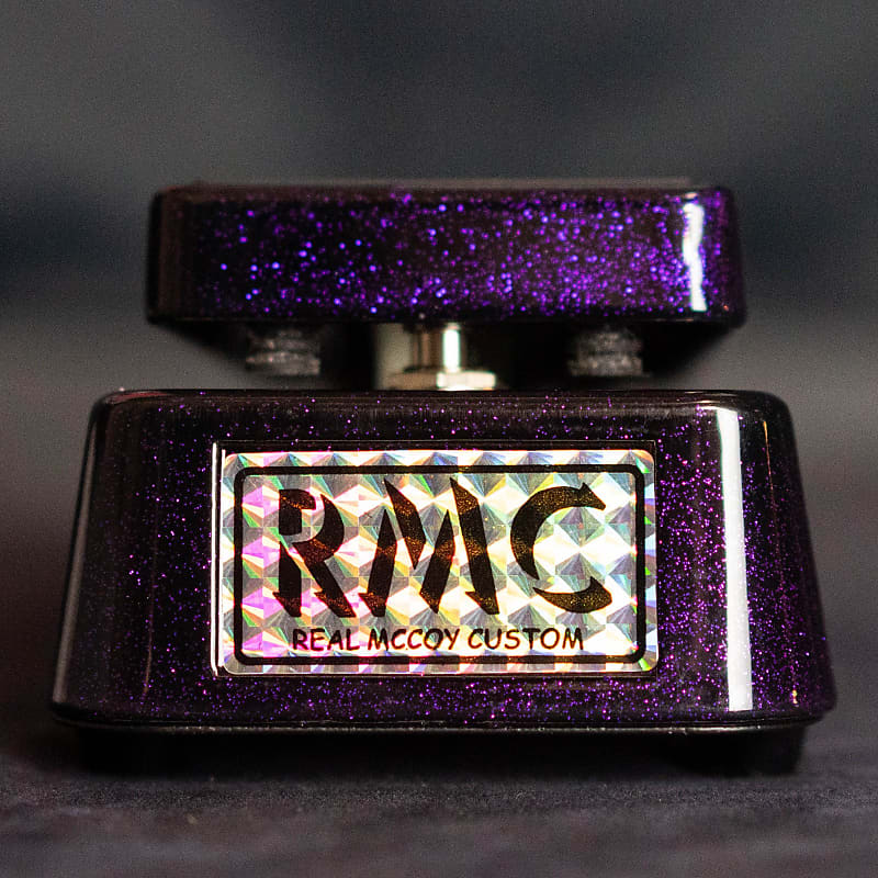 Real McCoy Custom RMC11 Wah-Wah Pedal  Purple Sparkle image 1