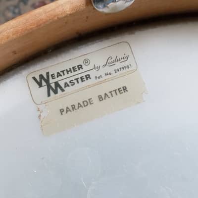 Ludwig Marching Snare Drum 1966.Stained image 9