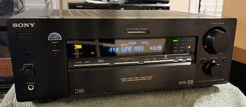Sony Sony STR-DB940 A/V receiver with Dolby Digital and DTS 2010 - Black metal