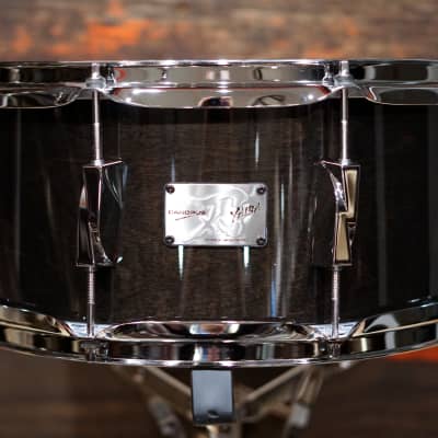 CANOPUS BR-1465 Birch Series Aqua Satin 14x6.5 CANOPUS Birch Snare