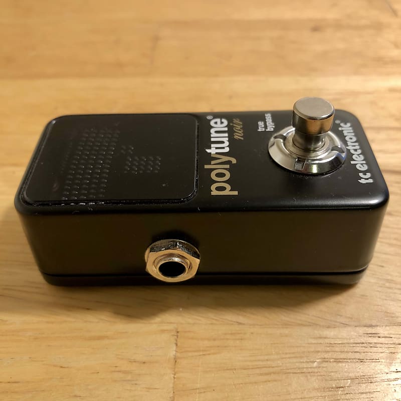 TC Electronic Polytune Noir Polyphonic Tuner Pedal | Reverb