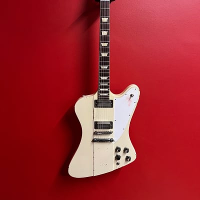 Gibson 1964 Firebird V Custom Shop Johnny Winter Murphy Lab Aged Polaris White Limited Run of 125 guitars del 2021 for sale