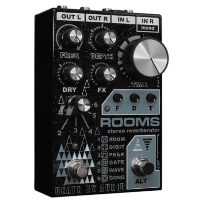 Death By Audio Rooms Stereo Reverb 2020 - Black Sparkle image 2