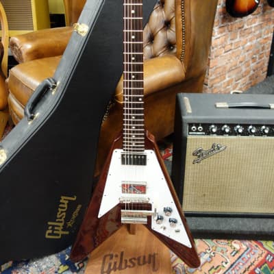 Gibson 2014 Flying V '67 Reissue Meastro Custom Shop Vintage Cherry image 1