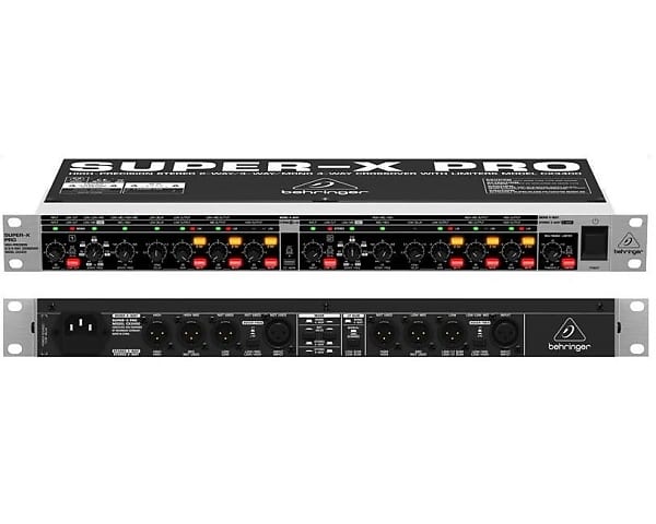 Behringer Cx3400 V2 Super X Pro Crossover 3 Vie Stereo 4 Mono