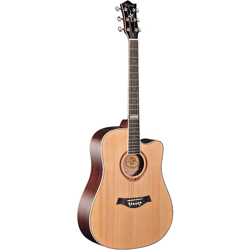 Tagima Guitars America Series Kansas Acoustic Guitar, Natural image 1