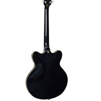 Hofner HCT Verythin Electric Guitar  - Black image 3