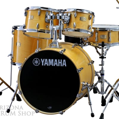 Yamaha Stage Custom Birch 5pc Drum Set Shell Pack NATURAL w/ 20" Bass SBP0F50NW