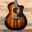 Taylor 224ce-K Koa Deluxe Grand Auditorium Acoustic-Electric Guitar (2022, Shaded Edgeburst)